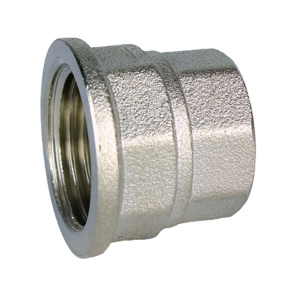 Муфта латунная VLMZ А0343А(нк) 1/2" x 3/8"