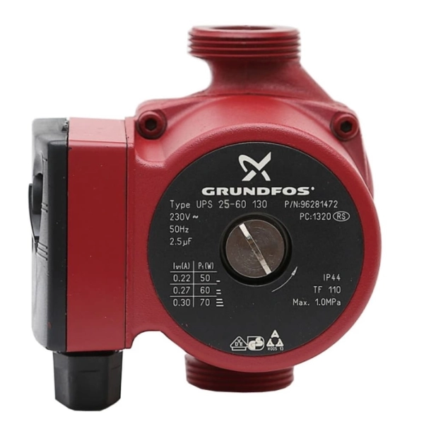 Циркуляционный насос Grundfos UPS 25-60-130 70 Вт H 6 м  ...