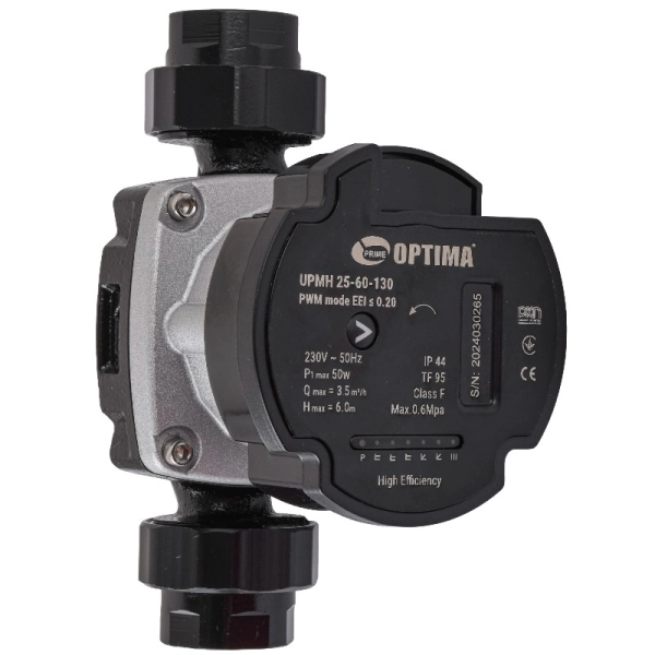 Циркуляционный насос Optima PRIME UPMH 25-60AUTO 50 Вт H ...