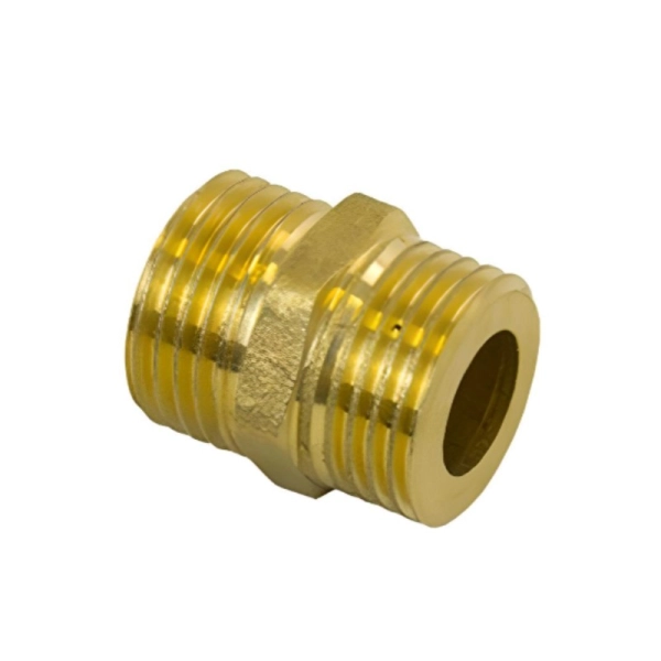 Ниппель Lexline 1/2"х1/2" PN10 НН под прокладку (К0501В)