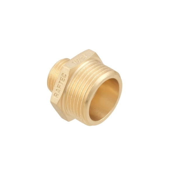 Ниппель латунный Raftec Gold 3/4"x1/2" НН