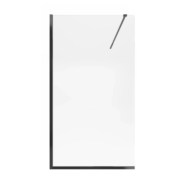 Душевая перегородка Qtap Walk-In STANDARD 110x200 стекло ...