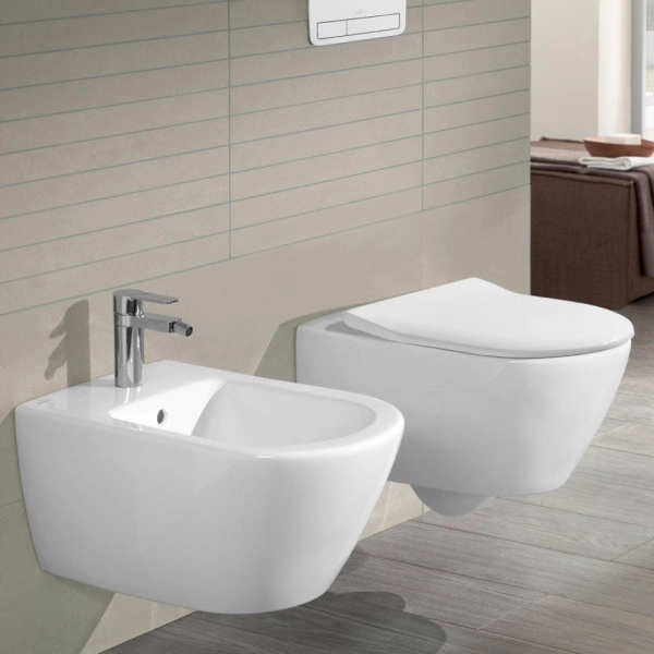 Подвесной унитаз Villeroy&Boch Subway 2.0 Rimless 560x37 ...