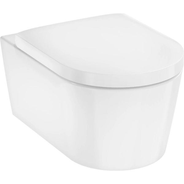 Подвесной унитаз Hansgrohe Elu Pura S 540x366 овальный,  ...