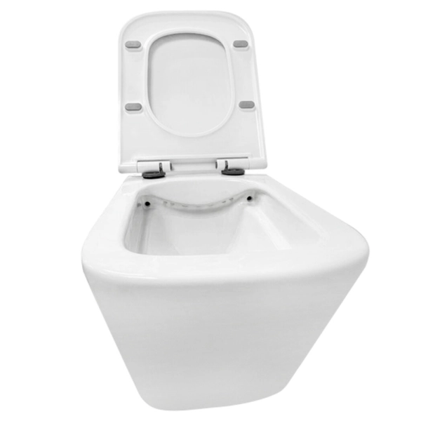 Подвесной унитаз Venta Flow 340x345 прямоугольный, с сид ...