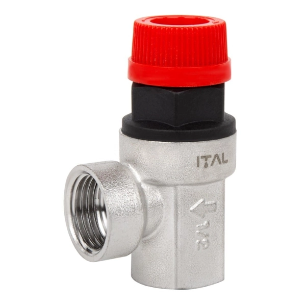 Предохранительный клапан ITAL ВВ 1/2″х1/2″ (2,5 бар) лат ...