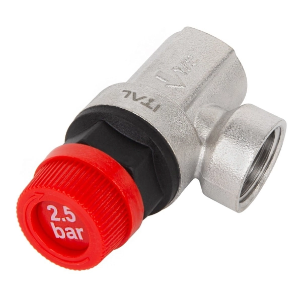 Предохранительный клапан ITAL ВВ 1/2″х1/2″ (3 бар) латун ...