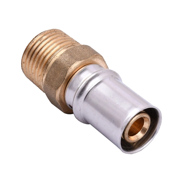 Муфта с наружной резьбой пресс APE ITALY AP 101 1/2″х16