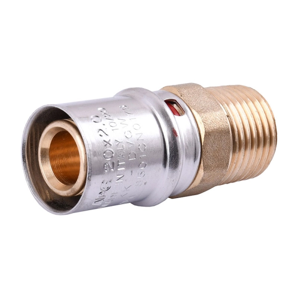 Муфта с наружной резьбой пресс APE ITALY AP 101 1/2″х20