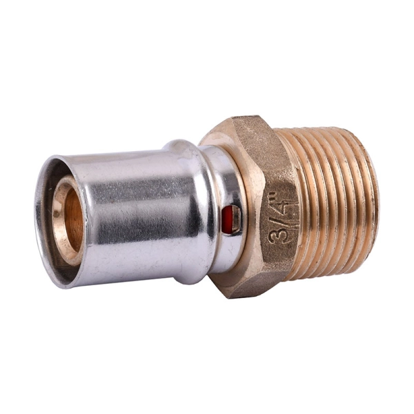 Муфта с наружной резьбой пресс APE ITALY AP 101 3/4″х20