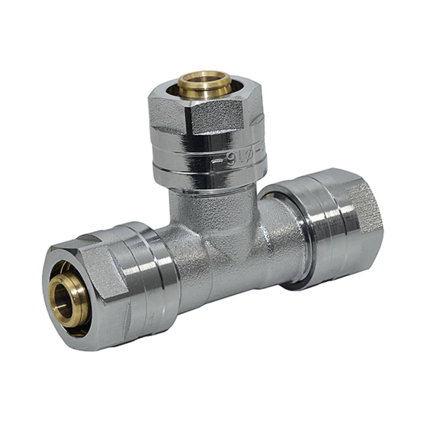 Тройник Raftec 1/2" 16мм (TR-161616)