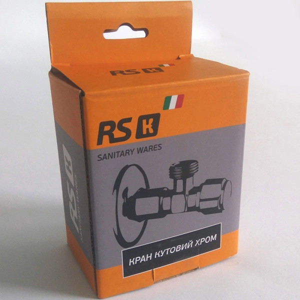 Приборный кран RS-k 1/2"х1/2" угловой, латунь (k-AVEX-01 ...