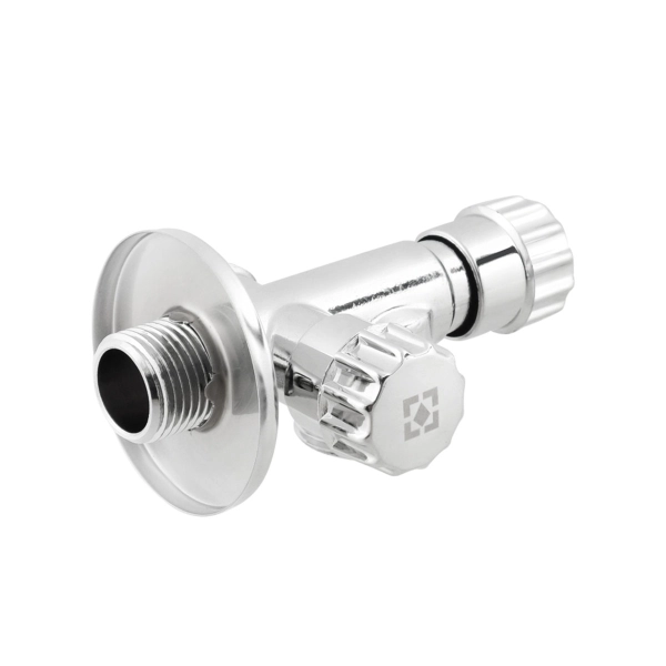 Приборный кран Raftec 1/2″x3/4″ НН прямой, латунь (VBE01 ...