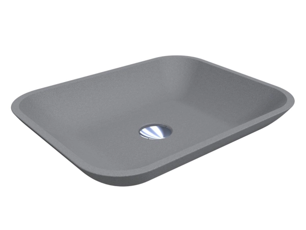 Умывальник Miraggio MARTEEN 500x450 MIRASTONE  GRAY