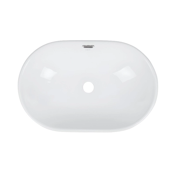 Раковина врезная Qtap Leo 590x400x170 белая (QT11114028W ...