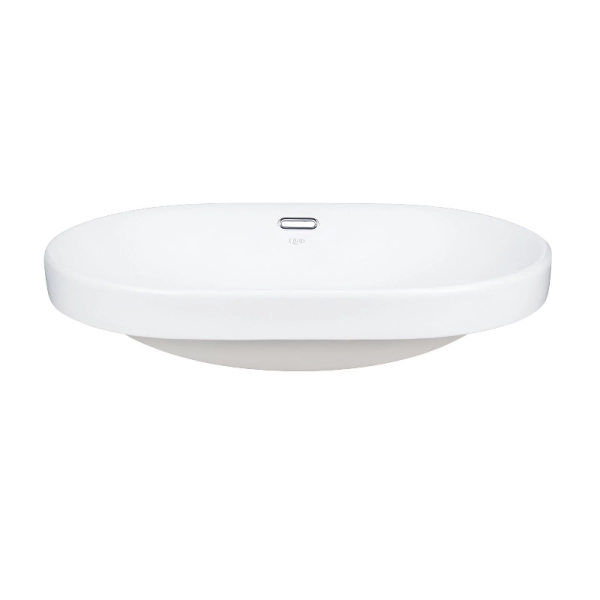 Раковина врезная Qtap Leo 590x400x170 белая (QT11114028W ...