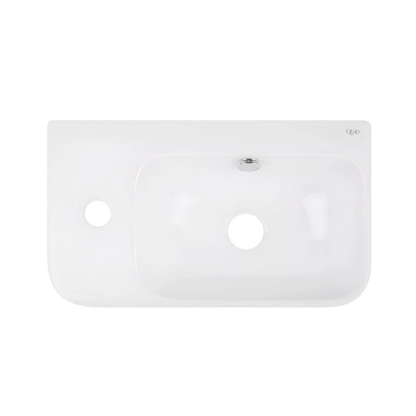 Раковина подвесная Qtap Tern 450х260х155 белая (QT171151 ...