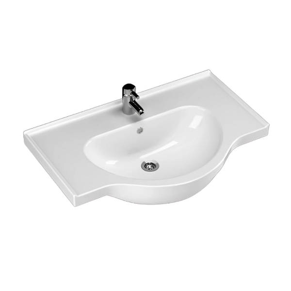 Раковина накладная RJ LOTUS 755x490 прямоугольная керами ...