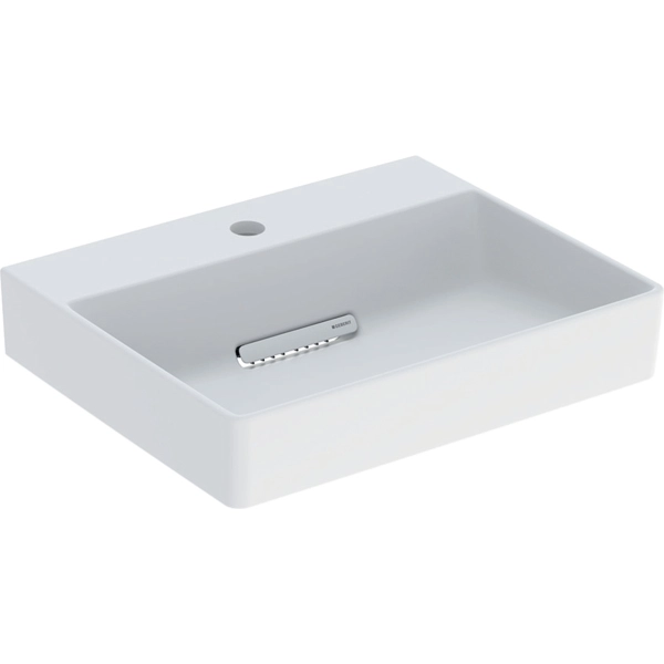 Раковина накладная Geberit One 480x410 прямоугольная, бе ...