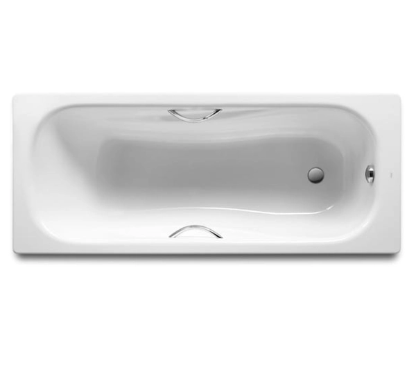 Ванна врезная Roca Princess 150x75 стальная, белая глянц ...
