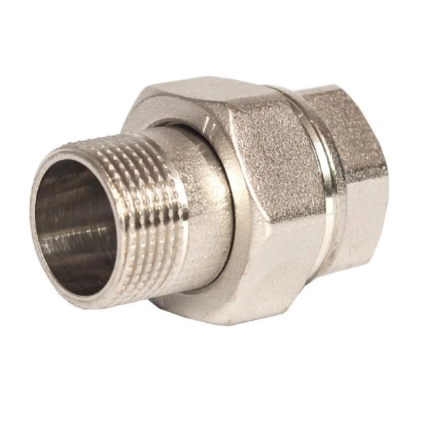 Сгон американка RSk 1 1/4" ВН прямой, никелированная лат ...