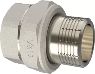 Сгон-американка латунная V&G VG-205103 1"