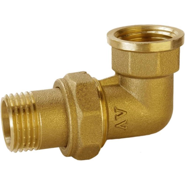 Сгон американка угловая латунная VA Б0838А 1/2″ВР х 1/2″ ...
