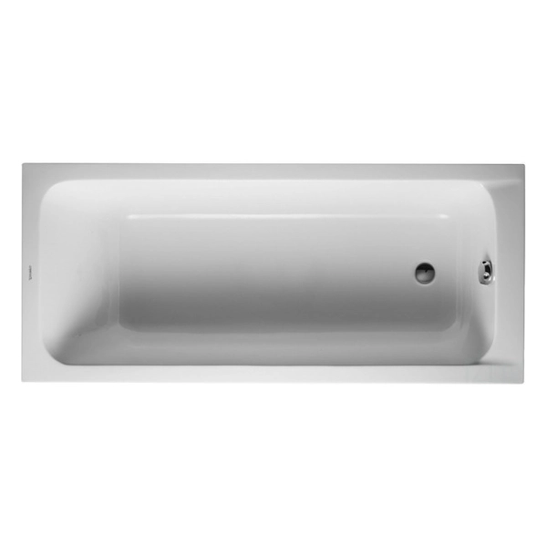 Ванна врезная Duravit D-Code 170x75 акриловая, белая гля ...