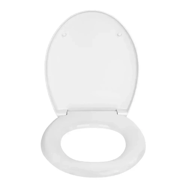 Сиденье для унитаза SoloPlast СП-1 пластик, мягкое, бело ...
