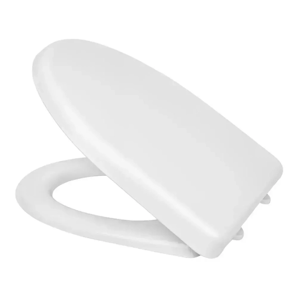 Сиденье для унитаза SoloPlast СП-6 пластик, мягкое, бело ...