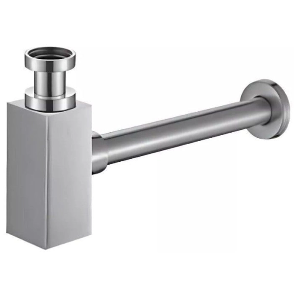 Сифон для раковины Frap 1 1/4″ латунь, хром (F80-2)