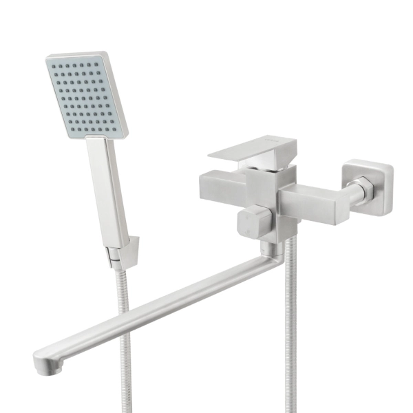 Смеситель для ванны Venta однорычажный, сатин (VC312DS)