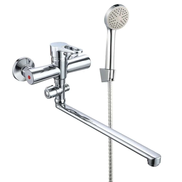 Смеситель для ванны Wezer VRL610-01 однорычажный,  хром  ...