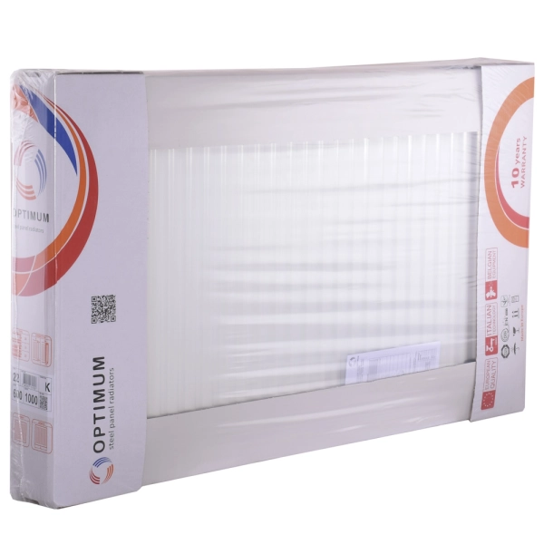 Стальной радиатор OPTIMUM  600х1600 тип 22, боковое подк ...