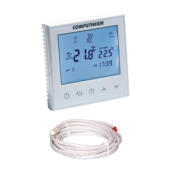 Терморегулятор для теплого пола COMPUTHERM E280 230В бел ...