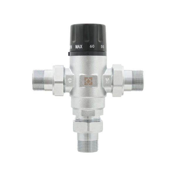 Трехходовой смесительный клапан Raftec 3/4" НН латунь (R ...
