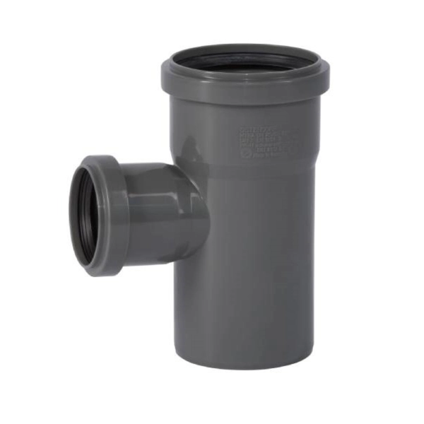 Колено канализационное Ostendorf HT Safe 70x50мм 87.5°