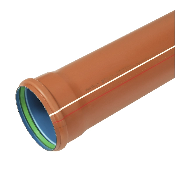 Труба канализационная PLM 160x2000 наружная (81526)