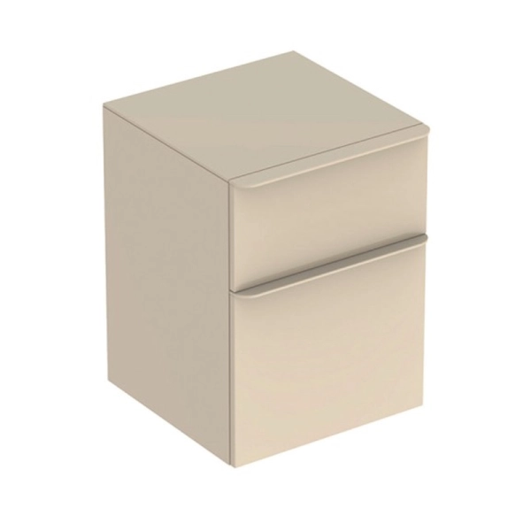 Тумба в ванную Geberit Smyle Square 45х47 подвесная, беж ...
