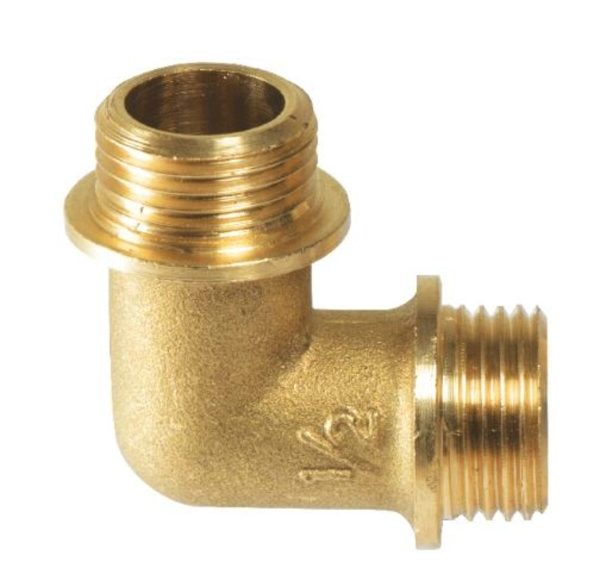 Уголок латунный COMISA 77.07.025 3/4"х3/4" HH 90° (RF026 ...