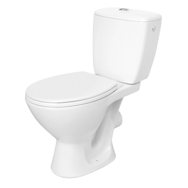 Унитаз компакт Cersanit KASKADA 645x355 округлый, с сиде ...