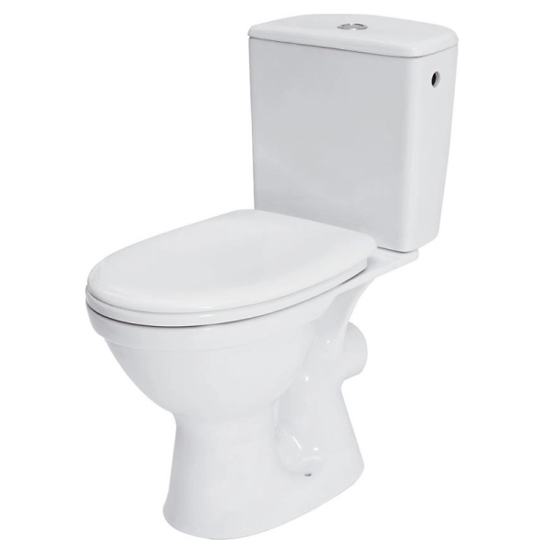 Унитаз компакт Cersanit MERIDA 625x370 овальный, с сиден ...