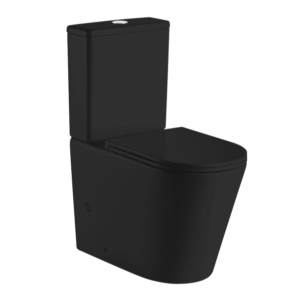 Унитаз компакт VOLLE LUGO 650x360 полукруглый, с сиденье ...