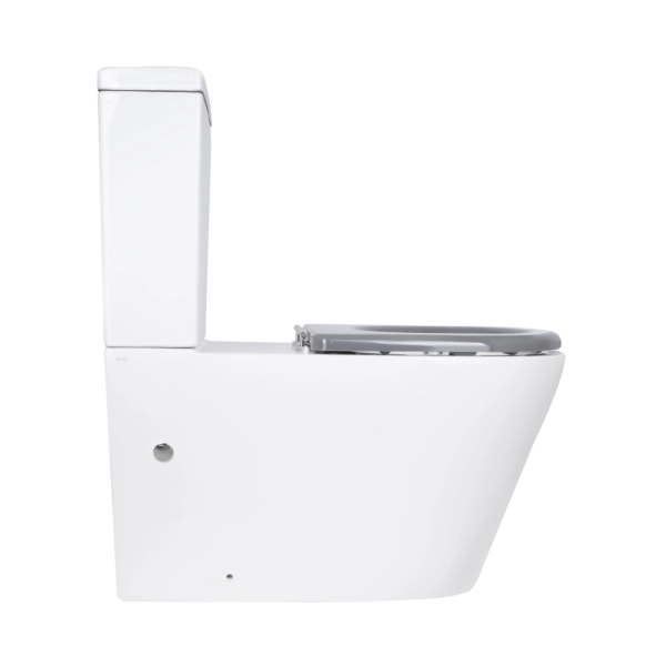Унитаз компакт Q-tap FREEDOM 665x385 овальный, с сиденье ...