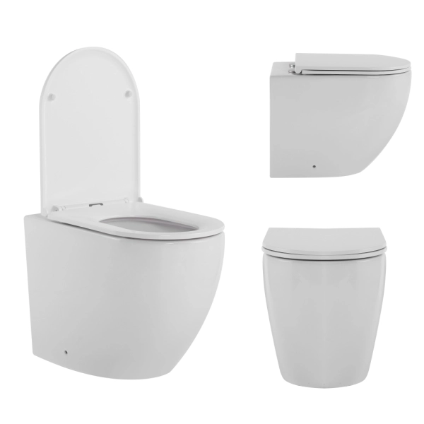 Унитаз под инсталляцию Q-tap Robin 560x360 овальный, с с ...