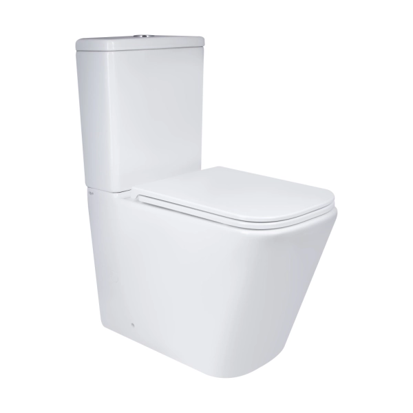 Унитаз компакт Q-tap Tern 610x365 прямоугольный, с сиден ...