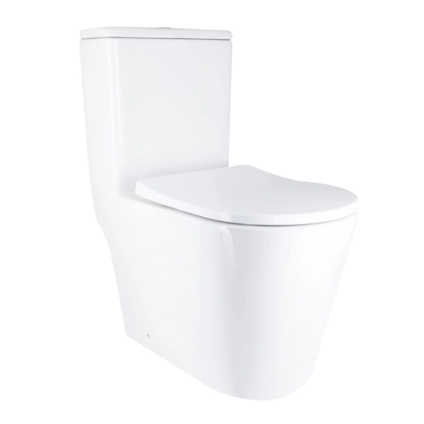 Унитаз компакт Q-tap Swan 680x360 овальный, с сиденьем,  ...