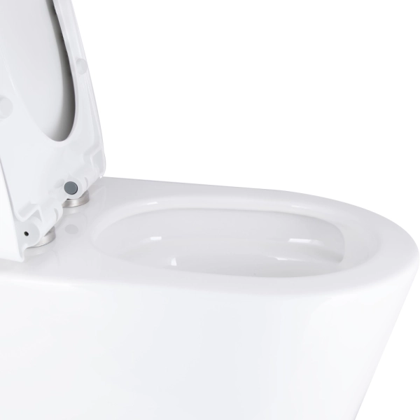 Унитаз компакт Q-tap Swan 680x360 овальный, с сиденьем,  ...