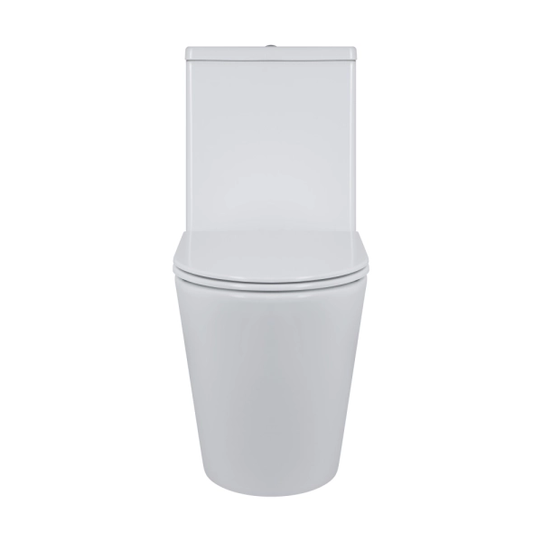 Унитаз компакт Q-tap Swan 640x370 овальный, с сиденьем,  ...