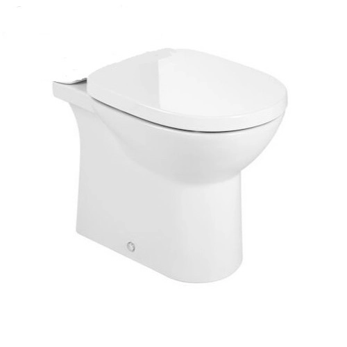 Унитаз компакт Roca Debba 655x355 овальный, без бачка, б ...